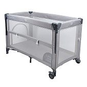 Манеж-кровать Amarobaby Transform Classic прямоугольный серый 1